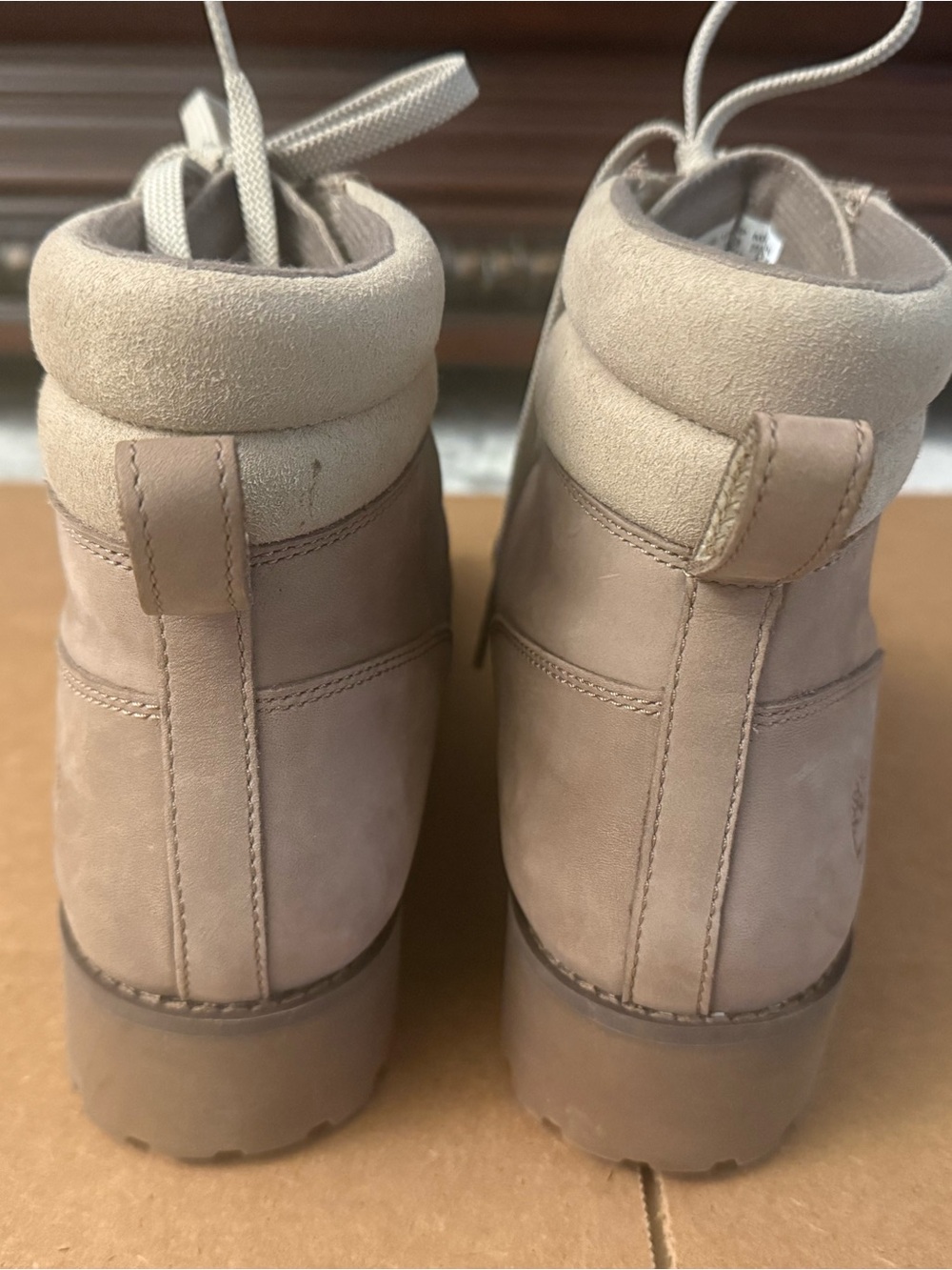 Timberland Women's Taupe Lace-Up Classic Boot - Picture 3 of 5